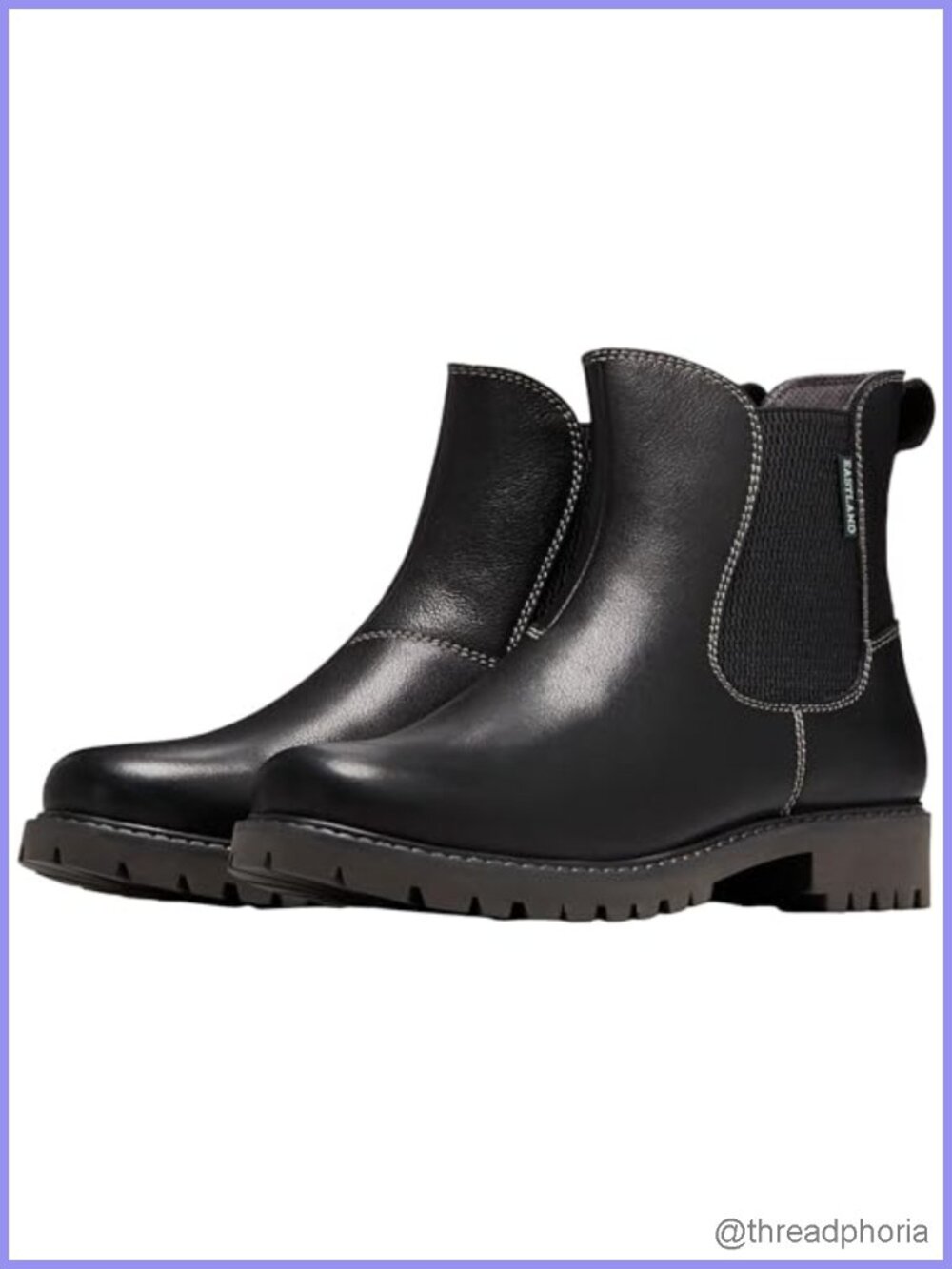 Chelsea Boots Leather Memory Foam Ankle Booties